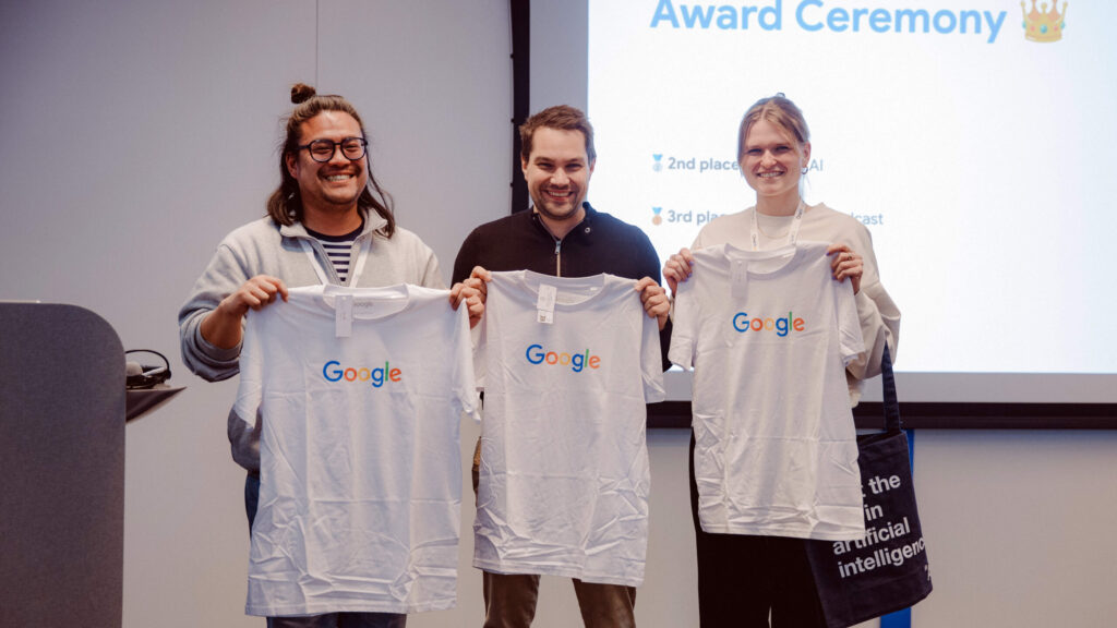AI for Media Hackathon 2025: 2nd placed team "Rohcut AI" Photo: BR/Vera Johannsen